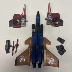 Vintage 1985 Hasbro Transformers G1- Dirge Jet (Missing Pieces) Xtra Parts