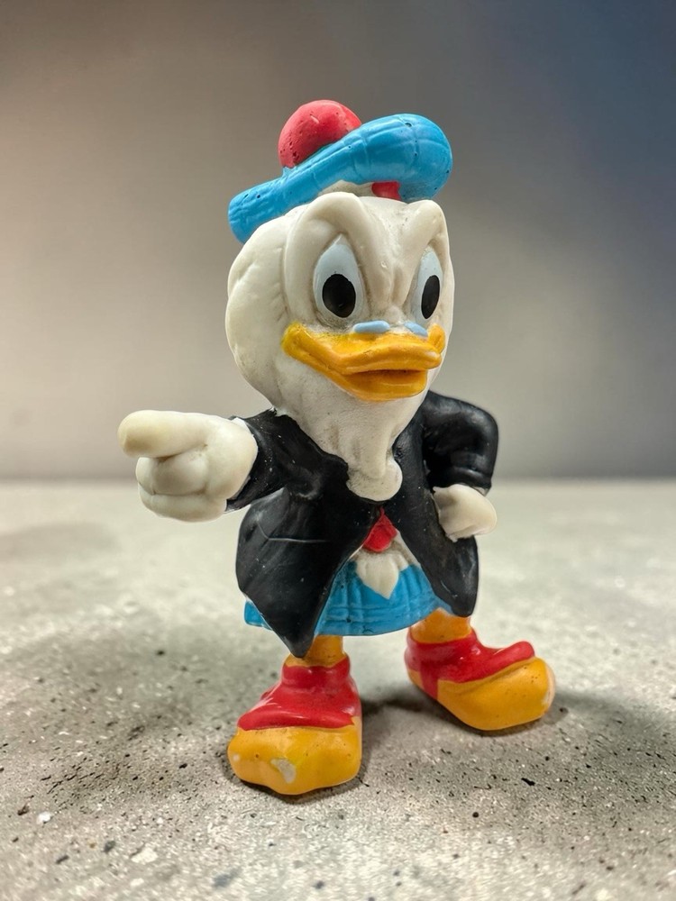 Disney Ducktales Scrooge Villain FLINTHEART GLOMGOLD 1986 Applause PVC Figure