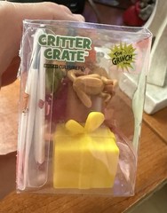 DR SEUSS THE GRINCH MINI FIGURES, CRITTER CRATE BY CULTUREFLY Age: 3+ NEW!!
