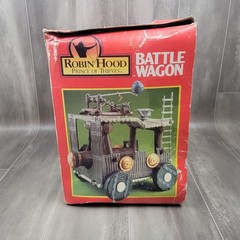 Kenner Robin Hood Prince Of Thieves Battle Wagon Brand New BOX NOT SO MUCH