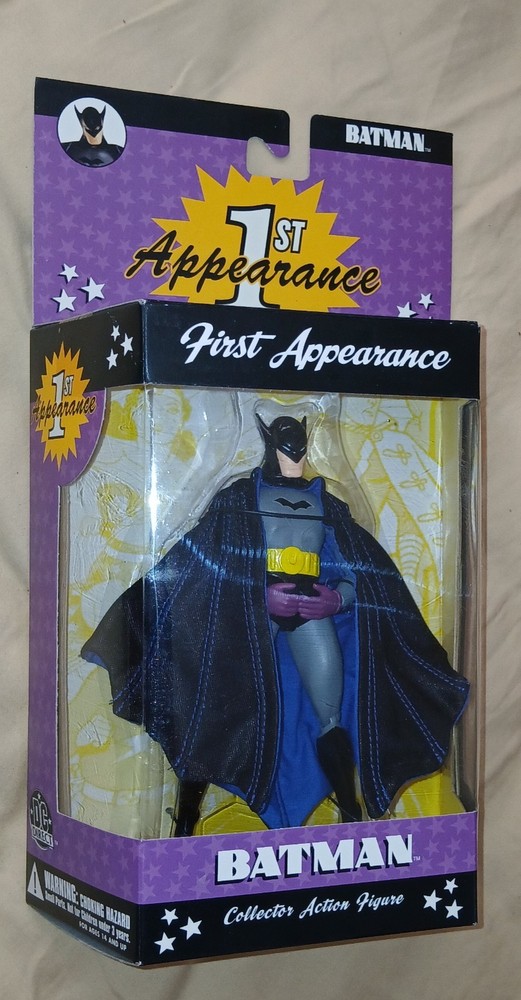 DC DIRECT 1ST FIRST APPEARANCE BATMAN 6″ INCH COLLECTOR ACTION FIGURE 2004