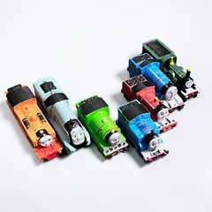 Thomas The Train Mini Figures PVC Tank Engine Vinyl Small Cake Topper Lot 7pc