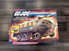 GI Joe Amphibious Personnel Carrier APC Complete With Box And Paperwork