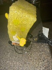 SpongeBob Squarepants -Nickelodeon Plastic Resin Night Light Desk Lamp Tested