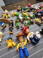 Super Mario Toy Lot Figures Yoshi Luigi Pikachu Mixed Bundle Nintendo Kids Toys