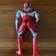 1990 TSUBURAYA CHINA 8″ ULTRAMAN ACTION FIGURE RED SILVER