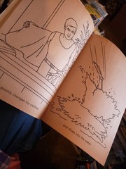 MINT! 1974 The Six Million Dollar Man Coloring Book Uncolored And Pristine
