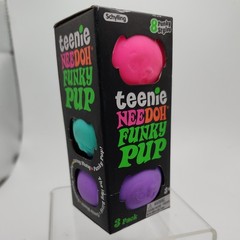 NeeDoh Teenie Funky Pups Stress Ball 3-Pack