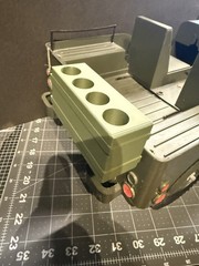 Vintage Gi Joe Jeep Recoilless Rifle Shells Custom Holder w/ 4 Shells – 3D Print