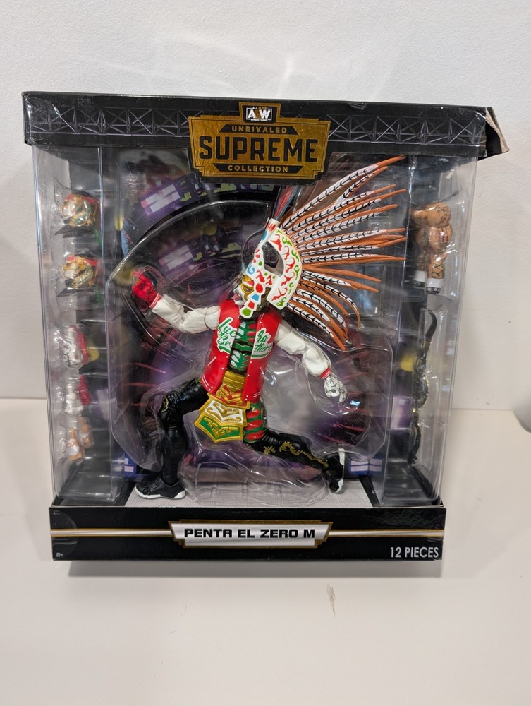 All Elite Wrestling Unrivaled Supreme Collection Penta El Zero Deluxe Figure WWE