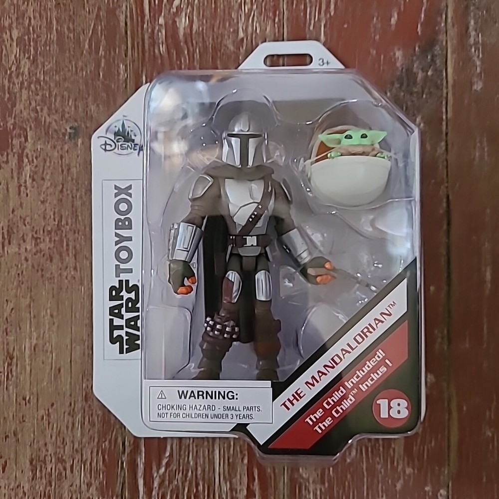 Star Wars Toybox MANDALORIAN & THE CHILD GROGU Baby Yoda Disney Store Exclusive