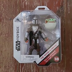 Star Wars Toybox MANDALORIAN & THE CHILD GROGU Baby Yoda Disney Store Exclusive