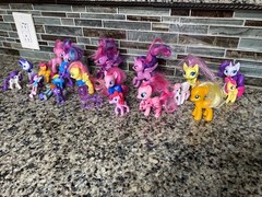 My Little Pony Mixed Lot of 21 Figures (Various Sizes/Years) Good Condition