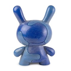 KidRobot X 8 Inch Release 2 Cyan Blue LOCKNESTERS 5-piece Puzzle Dunny Unit 65