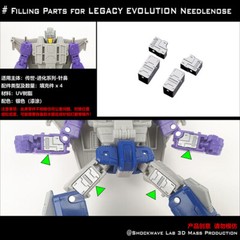 Shockwave Lab Filler Upgrade Kit For SS/Legacy/Kingdom/Titans Return/Siege