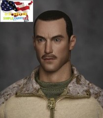 1/6 Male Head Marine Soldier for 12″ Figure Hot Toys worldbox phicen ❶USA❶
