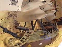 Pirates of The Caribbean Black Pearl Pirate Ship Remote Control New