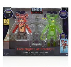 🔥(IN HAND!) Five Nights at Freddy’s Endo-01 (Classic Foxy and Radioactive Foxy)