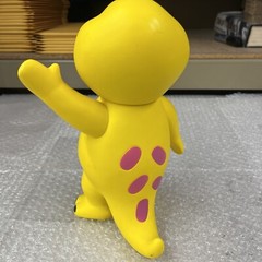 Barney Bubble B-Rex Grin Yellow by Ron English x JPS x Made by Monsters