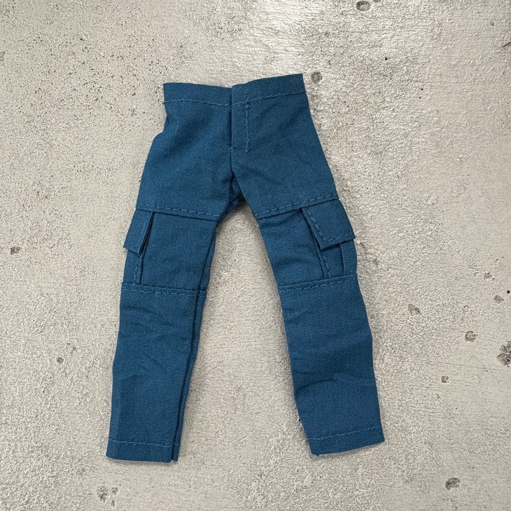 SU-RG-CGPT-NV-S: 1/12 Slim Blue Cargo Pants for 6″ slim action figure body