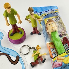 Scooby-Doo SHAGGY ROGERS – Lot of 5 Toys – Vintage 1990s Scooby Doo