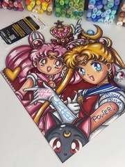 1 Of 1 Sailor Moon Signed Custom Grad Cap Topper By Voice Actor Terri Hawkes JSA