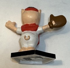 Vintage WB Loony Tunes Porky Pig Houston Astros PVC Figure Applause Baseball MLB