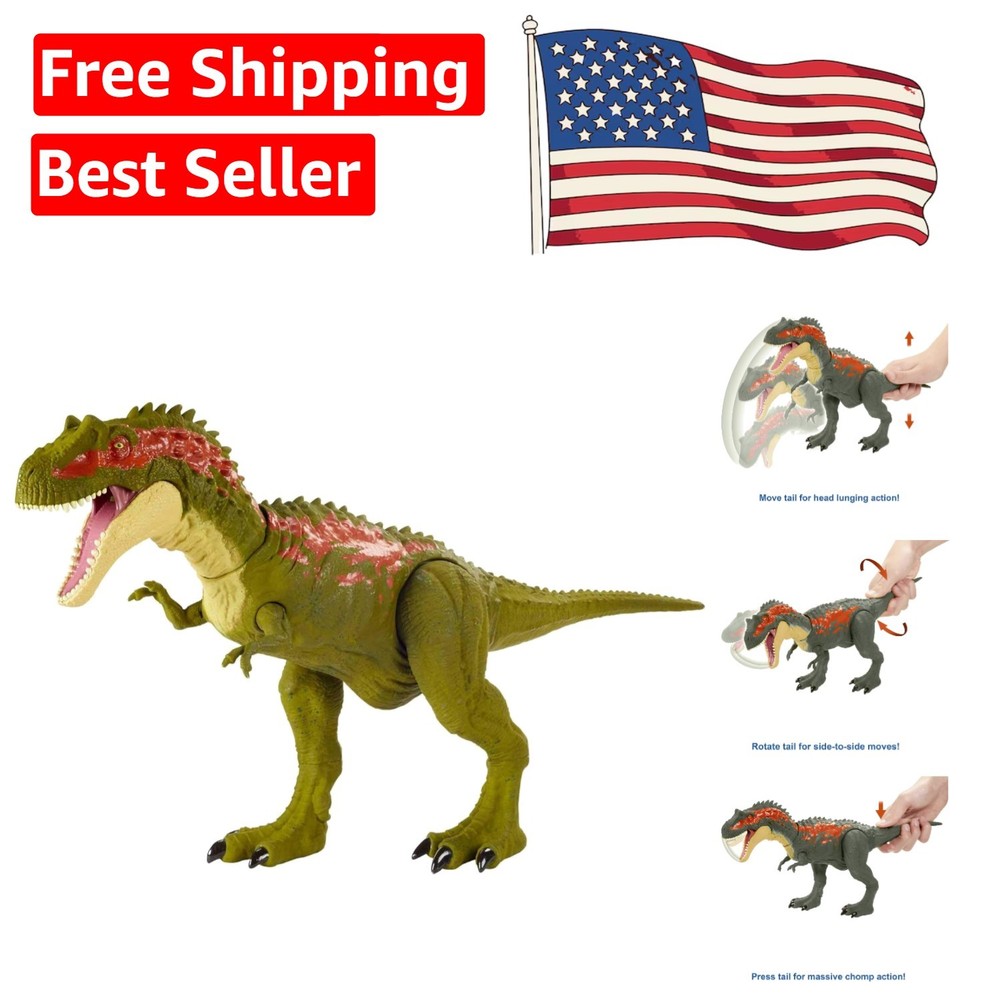 Jurassic World Albertosaurus Massive Biters Action Figure with Tail Strike