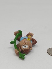 Vintage 1982 Nintendo Donkey Kong Jr PVC Figure Coleco Arcade Toy Key & Vine
