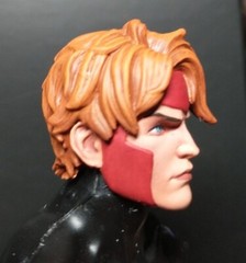 HEAD ONLY Marvel Legends Custom painted Image Youngblood Shaft WILDCATS SPARTAN