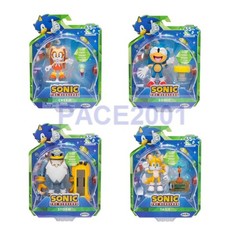 Sonic 35th Ann 4″ Figures Jakk’s Wave 25 Set of 4 (Cream, Sonic, Storm & Tails)