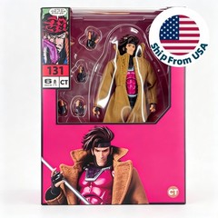 CT Toys MAFEX No.131 X-Men Gambit Comic Ver. Action Figure New Boxed (US STOCK)