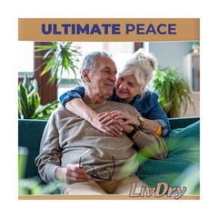 LivDry Ultimate Adult Incontinence Underwear, Max Absorbent Adult Diapers wit…