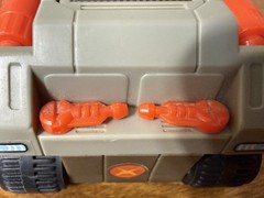 Vintage 1986 Starcom M-6 Railgunner With Captain Rick Ruffing & Visor