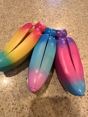 Cepia BANANAS BUNCH of 3 Peel to Reveal Animal Figures Lot