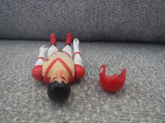Voltron KEITH figure with RED HELMET Accessory Panosh Place 1984 Vintage