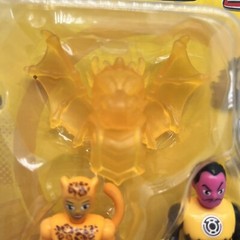 Imaginext Cheetah And Sinestro Figure Set Ultra Rare 2015 New Box Damage Sale