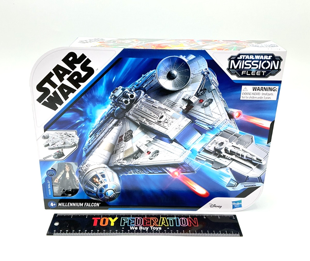 Hasbro Star Wars Mission Fleet MILLENNIUM FALCON W/ Han Solo