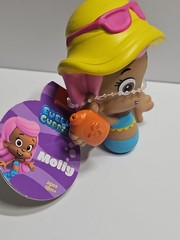 2015 Nickelodeon Bubble Guppies 3″ Molly Water Squirter Toy Figure Fisher Price