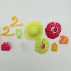 My Little Pony Fancy Fashions Boutique Purse Playset Pony Clothes Lot