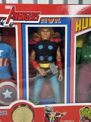 2026 Disney Parks Mego Marvel Avengers 4 Pk Cap America Iron Man BUBBLE WRAPPED!