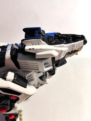 Vintage 2002 Tomy Zoids WHITE LIGER ZERO Robot Figure Incomplete