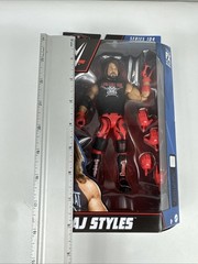 WWE Elite Collection Series 104 AJ Styles Boxed Action Figure w/ Alt Hands