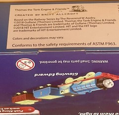 2018 Thomas and Friends Trackmaster Glowing Diesel Train Glow in the Dark New