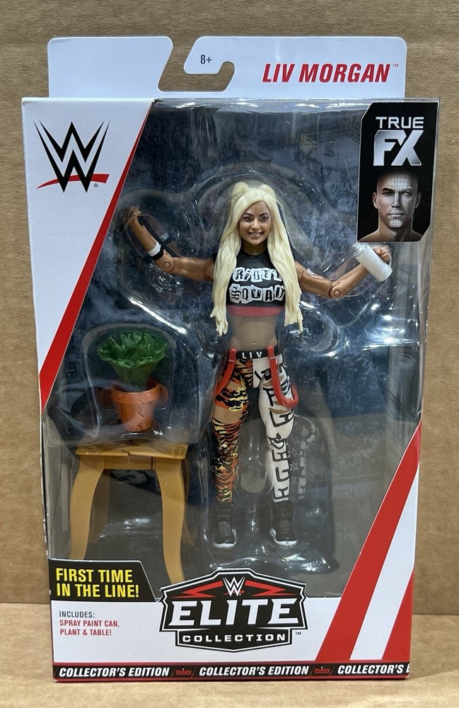 WWE Elite Liv Morgan First Time In The Line Collectors Edition Mattel Figure NIB
