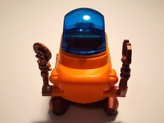 Animal Planet Deep Sea Diver Submarine Toy Chap Mei 2011 Mini Sub Orange Intact