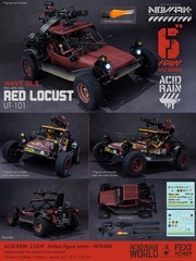 FXH-ARV-001 Red Locust Vehicle 1:12 Scale | Acid Rain Acid Rain World: Novark To