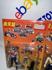 Modo Biker Mice From Mars KO Bootleg Figure 4.5” Chinese Edition LOT-3 🔥