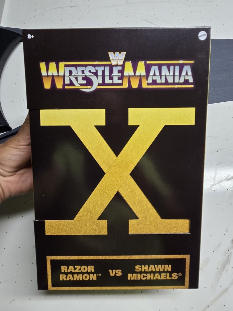 WWE Elite Wrestlemania X Ladder Match HBK Shawn Michaels vs Razor Ramon Amazon