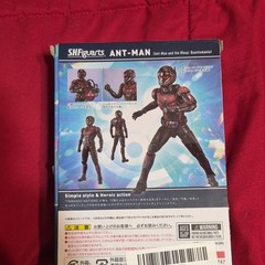 S.H.Figuarts Ant-Man Quantumania Action Figure Black/Red/Silver 15+
